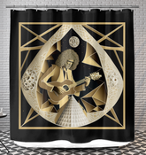 Symphony of Showers Shower Curtain